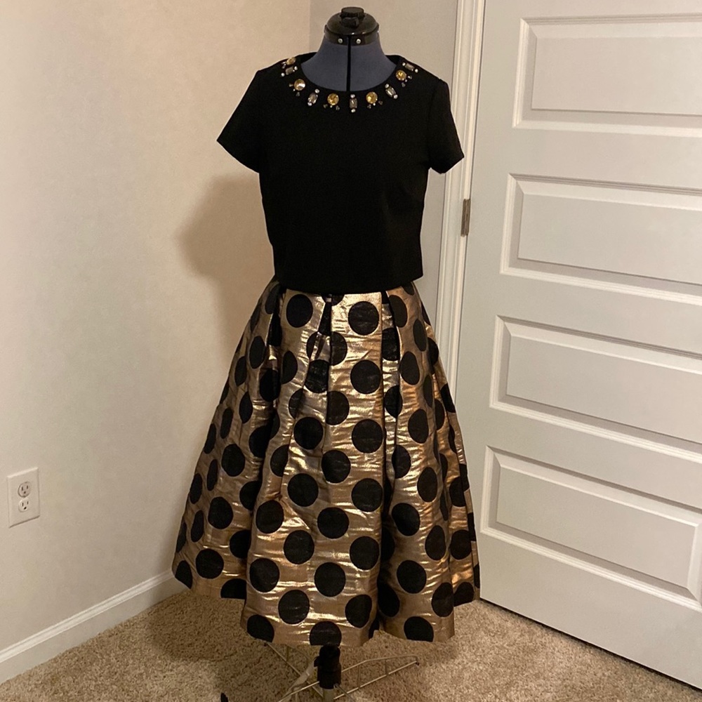 Ronni Nicole Evening MIDI Skirt and Top